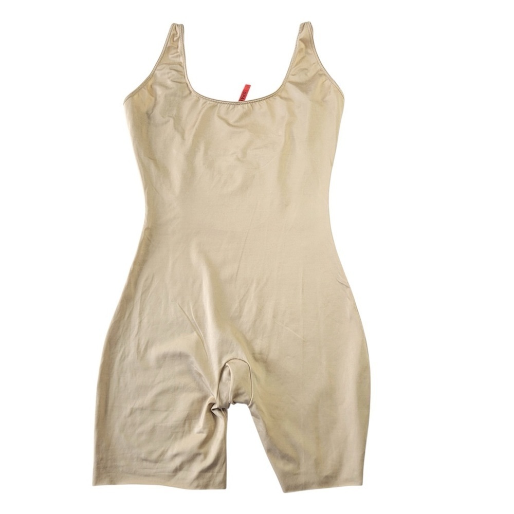 ✅ SPANX Nude Shapewear Bodysuit size L